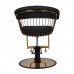 Hairdressing Chair GABBIANO LILLE Black-Gold